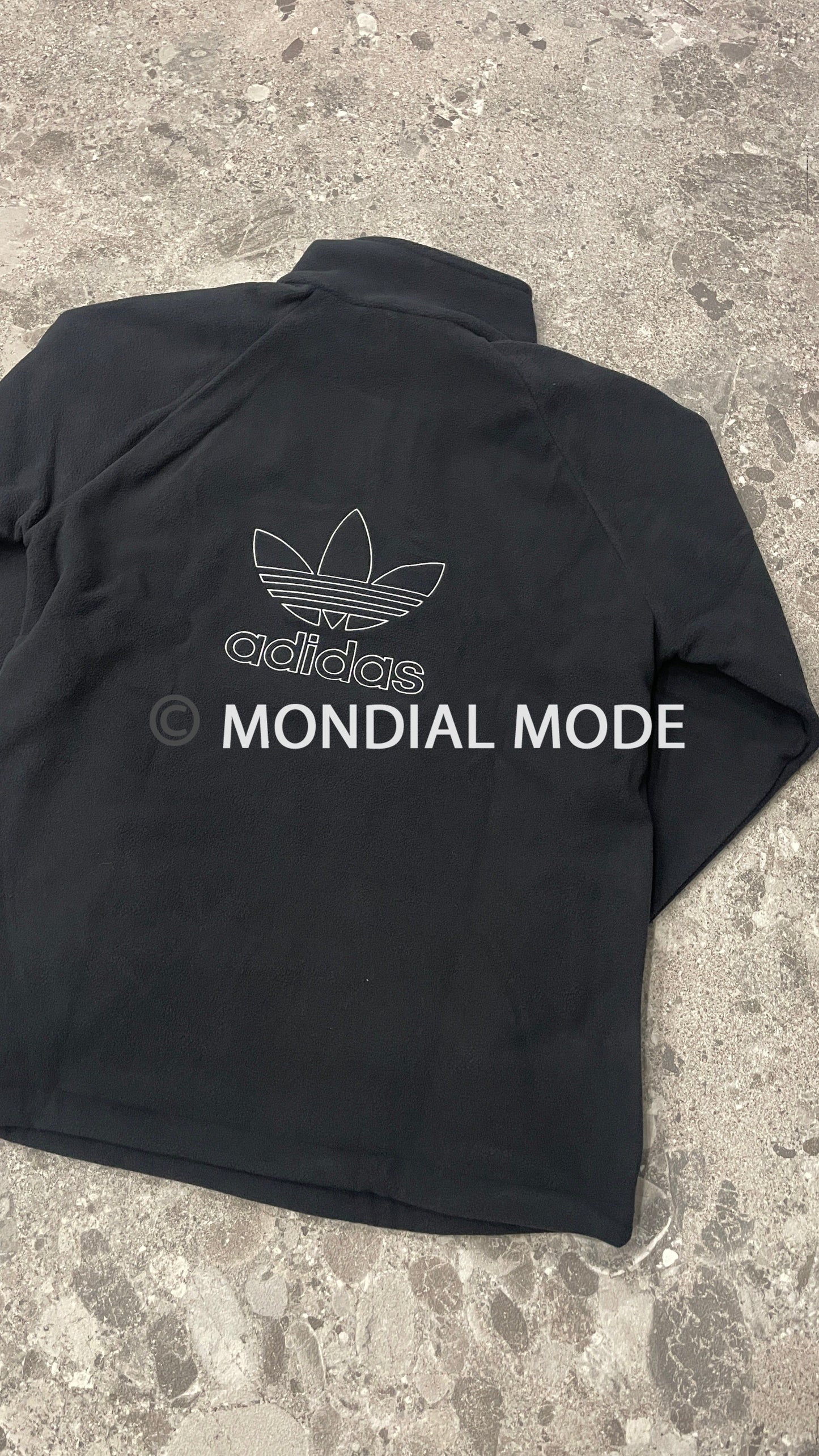 ADIDAS TREFOIL 1/2 ZIP FLEECE