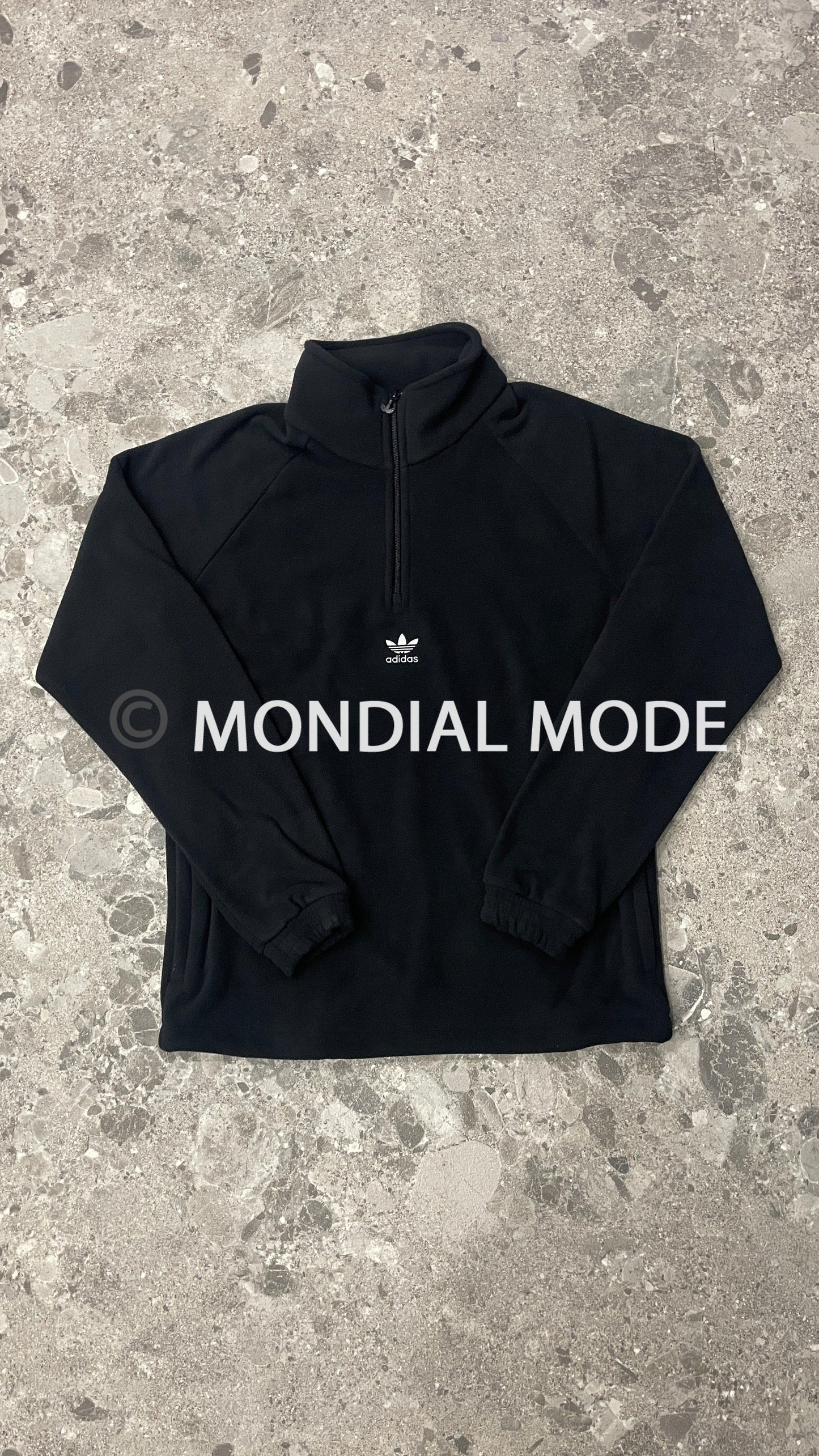 ADIDAS TREFOIL 1/2 ZIP FLEECE